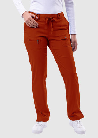 Adar Pro Women's Slim Fit Utility Scrub Tall Pant