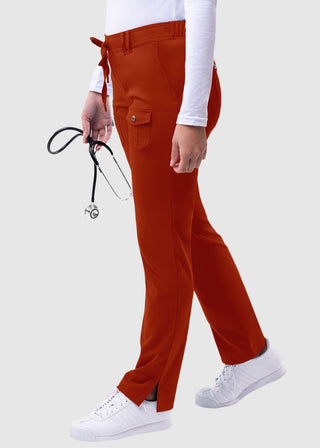 Adar Pro Women's Slim Fit Utility Scrub Tall Pant