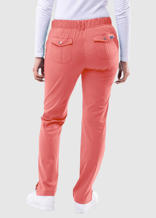 Adar Pro Women's Slim Fit Utility Scrub Tall Pant