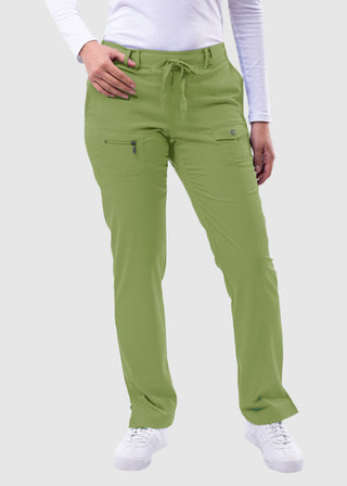 Adar Pro Women's Slim Fit Utility Scrub Petite Pant