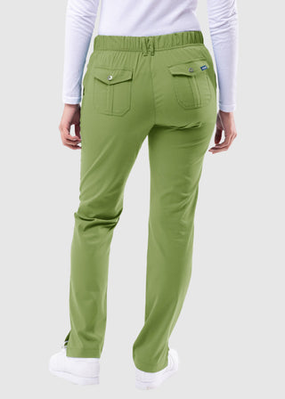 Adar Pro Women's Slim Fit Utility Scrub Petite Pant