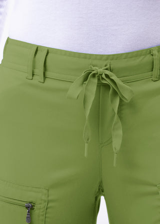 Adar Pro Women's Slim Fit Utility Scrub Petite Pant