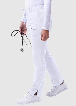 Adar Pro Women's Slim Fit Utility Scrub Petite Pant