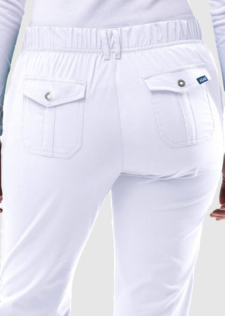Adar Pro Women's Slim Fit Utility Scrub Tall Pant