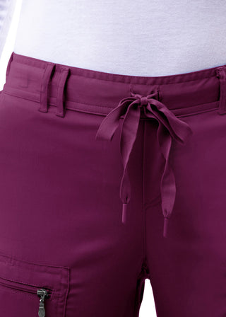Adar Pro Women's Slim Fit Utility Scrub Tall Pant