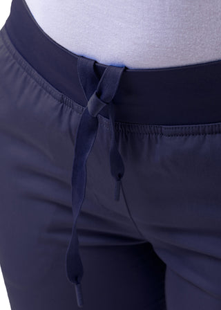 Adar Pro Women's Yoga Knit Waist Tailored Skinny Tall Pant