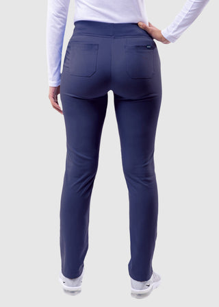 Adar Pro Women's Yoga Knit Waist Tailored Skinny Pant