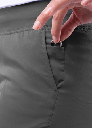 Adar Pro Women's Yoga Knit Waist Tailored Skinny Pant