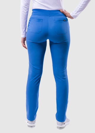 Adar Pro Women's Yoga Knit Waist Tailored Skinny Pant