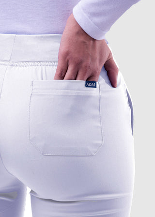 Adar Pro Women's Yoga Knit Waist Tailored Skinny Pant