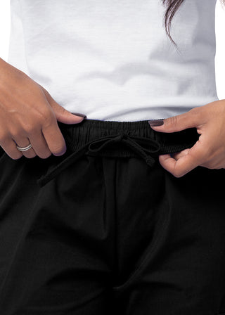 Adar Sivvan Women's Comfort Elastic Drawstring Cargo Pants