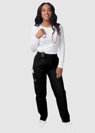 Adar Sivvan Women's Comfort Elastic Drawstring Cargo Pants