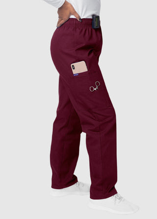 Adar Sivvan Women's Comfort Elastic Drawstring Cargo Pants