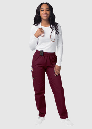 Adar Sivvan Women's Comfort Elastic Drawstring Cargo Pants