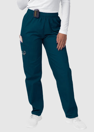 Adar Sivvan Women's Comfort Elastic Drawstring Cargo Pants