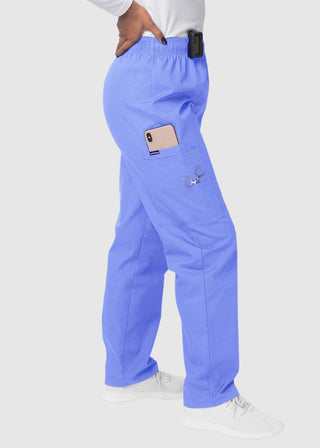 Adar Sivvan Women's Comfort Elastic Drawstring Cargo Pants