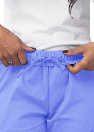 Adar Sivvan Women's Comfort Elastic Drawstring Cargo Pants