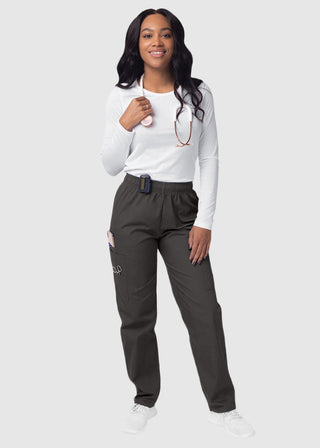 Adar Sivvan Women's Comfort Elastic Drawstring Cargo Pants