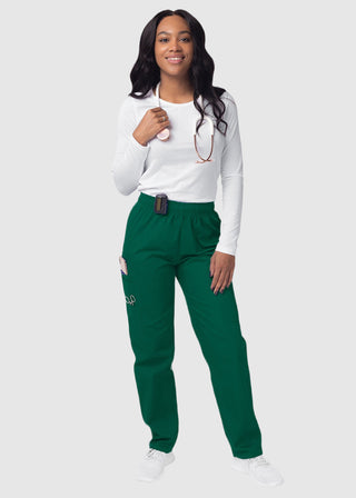 Adar Sivvan Women's Comfort Elastic Drawstring Cargo Pants