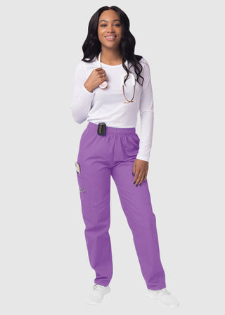 Adar Sivvan Women's Comfort Elastic Drawstring Cargo Pants