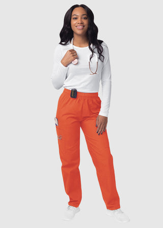 Adar Sivvan Women's Comfort Elastic Drawstring Cargo Pants