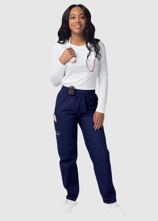 Adar Sivvan Women's Comfort Elastic Drawstring Cargo Pants