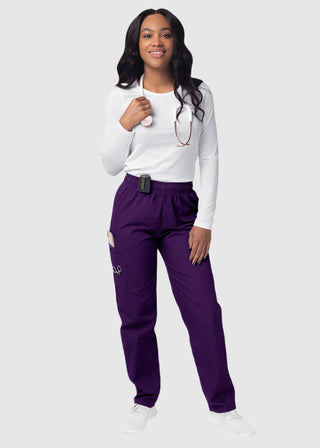 Adar Sivvan Women's Comfort Elastic Drawstring Cargo Pants