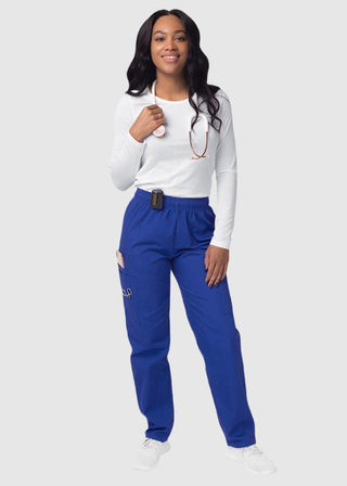 Adar Sivvan Women's Comfort Elastic Drawstring Cargo Pants