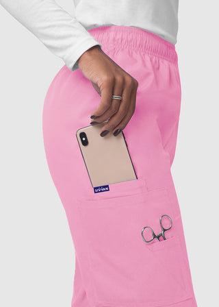 Adar Sivvan Women's Comfort Elastic Drawstring Cargo Pants