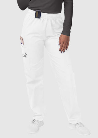 Adar Sivvan Women's Comfort Elastic Drawstring Cargo Pants