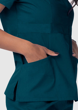 Adar Sivvan Women's Mock Wrap Top