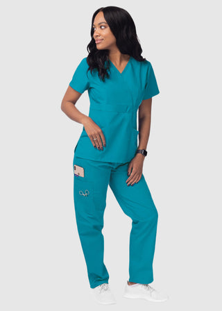 Adar Sivvan Women's Mock Wrap Top