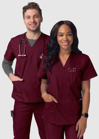 Adar Sivvan Unisex V-Neck Three Pocket Top