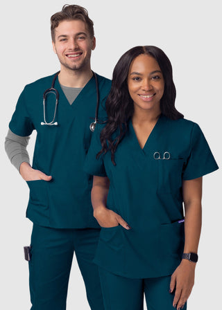 Adar Sivvan Unisex V-Neck Three Pocket Top