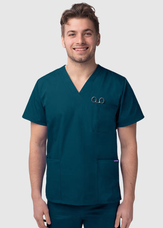 Adar Sivvan Unisex V-Neck Three Pocket Top