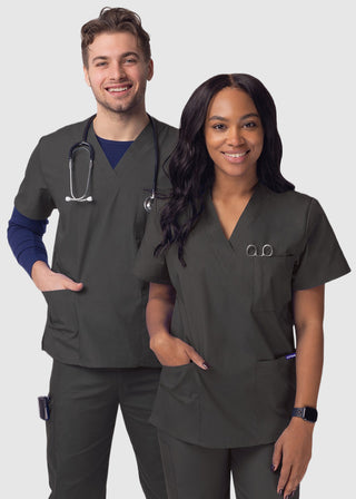 Adar Sivvan Unisex V-Neck Three Pocket Top