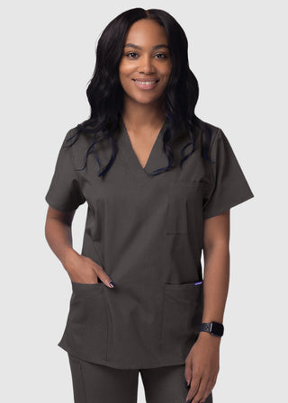 Adar Sivvan Unisex V-Neck Three Pocket Top