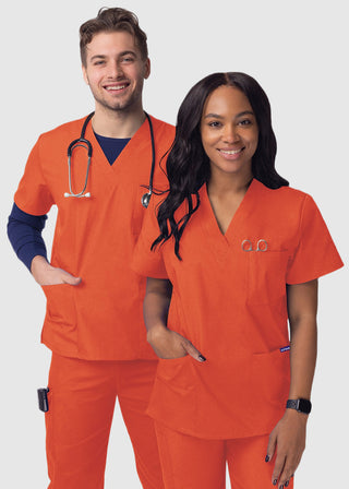 Adar Sivvan Unisex V-Neck Three Pocket Top