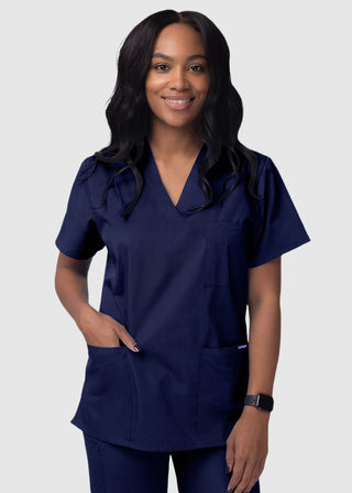 Adar Sivvan Unisex V-Neck Three Pocket Top