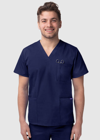 Adar Sivvan Unisex V-Neck Three Pocket Top