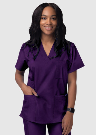 Adar Sivvan Unisex V-Neck Three Pocket Top