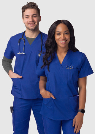 Adar Sivvan Unisex V-Neck Three Pocket Top