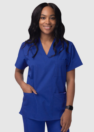 Adar Sivvan Unisex V-Neck Three Pocket Top