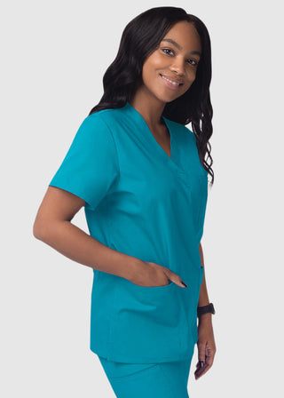 Adar Sivvan Unisex V-Neck Three Pocket Top