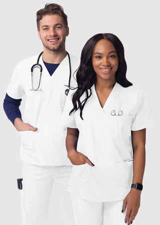 Adar Sivvan Unisex V-Neck Three Pocket Top