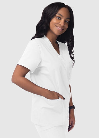 Adar Sivvan Unisex V-Neck Three Pocket Top