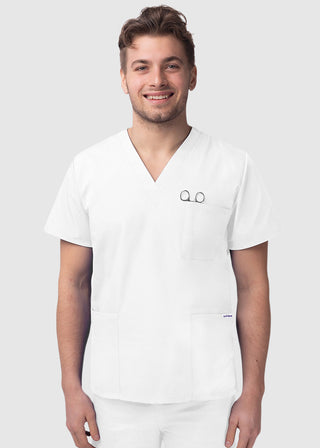 Adar Sivvan Unisex V-Neck Three Pocket Top