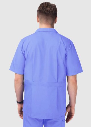 Adar Sivvan Men's Zippered Short Sleeve Jacket