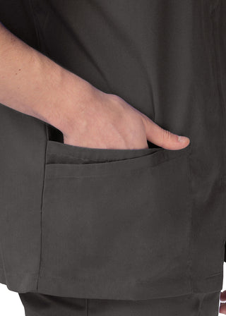 Adar Sivvan Men's Zippered Short Sleeve Jacket