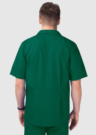 Adar Sivvan Men's Zippered Short Sleeve Jacket